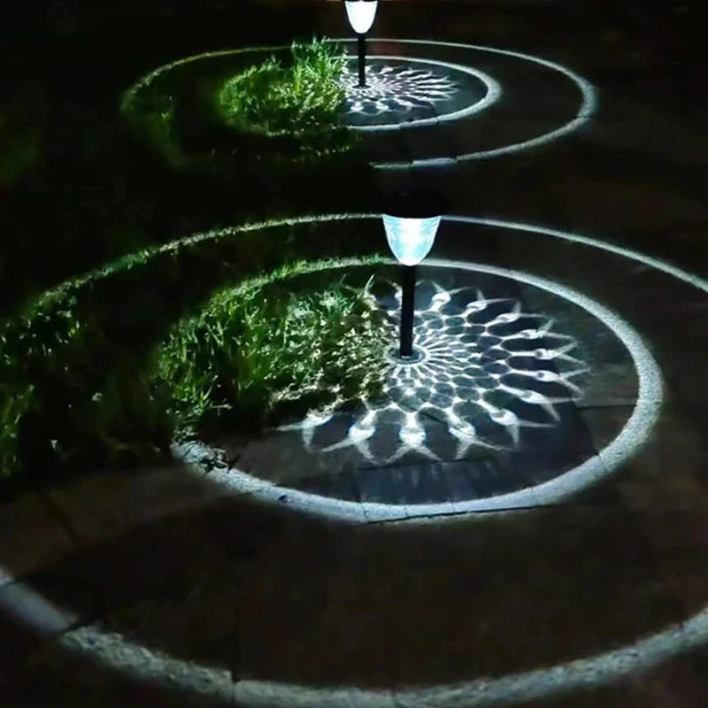 Solar Light | Solar Waterproof Circle Pattern Garden Light