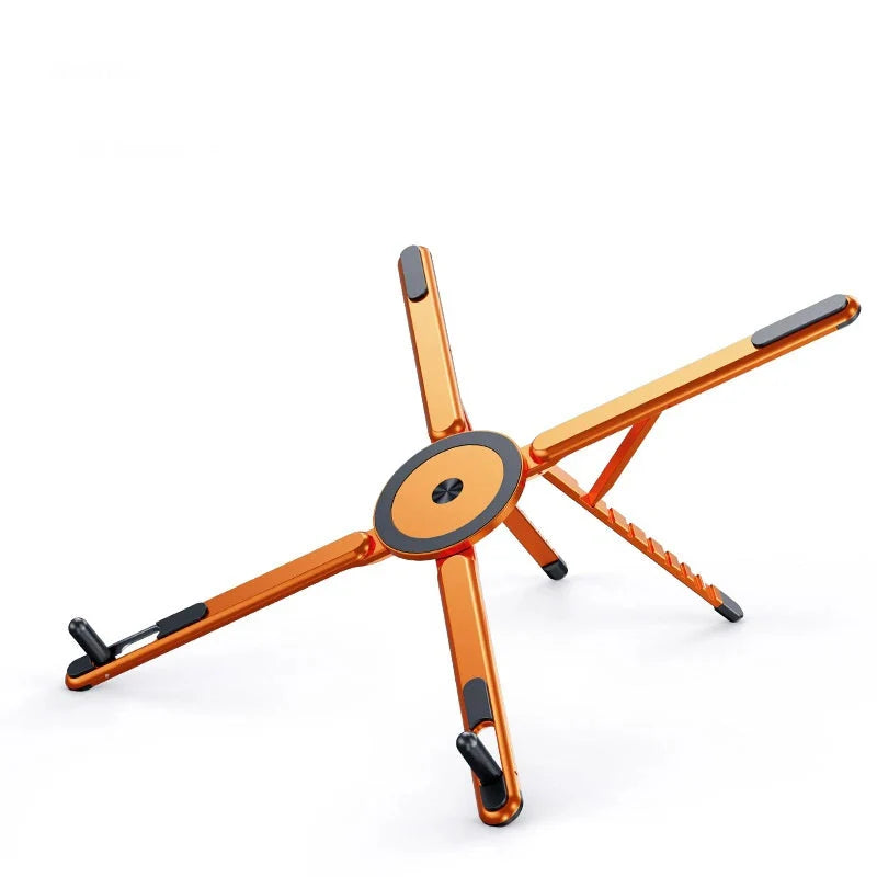 MagFold Alloy Magnetic Stand – Foldable Comfort & Premium Support for All Your Devices
