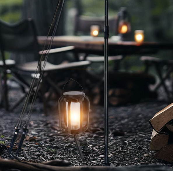 Solar Hanging Lantern | Solar & USB Rechargeable Hanging Outdoor Lantern