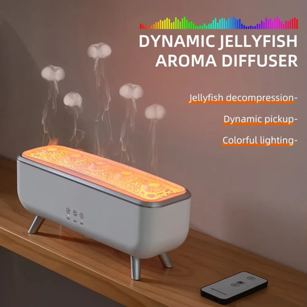 Jelly Aurora Diffuser – A Mesmerizing Blend of Mist, Light & Relaxation