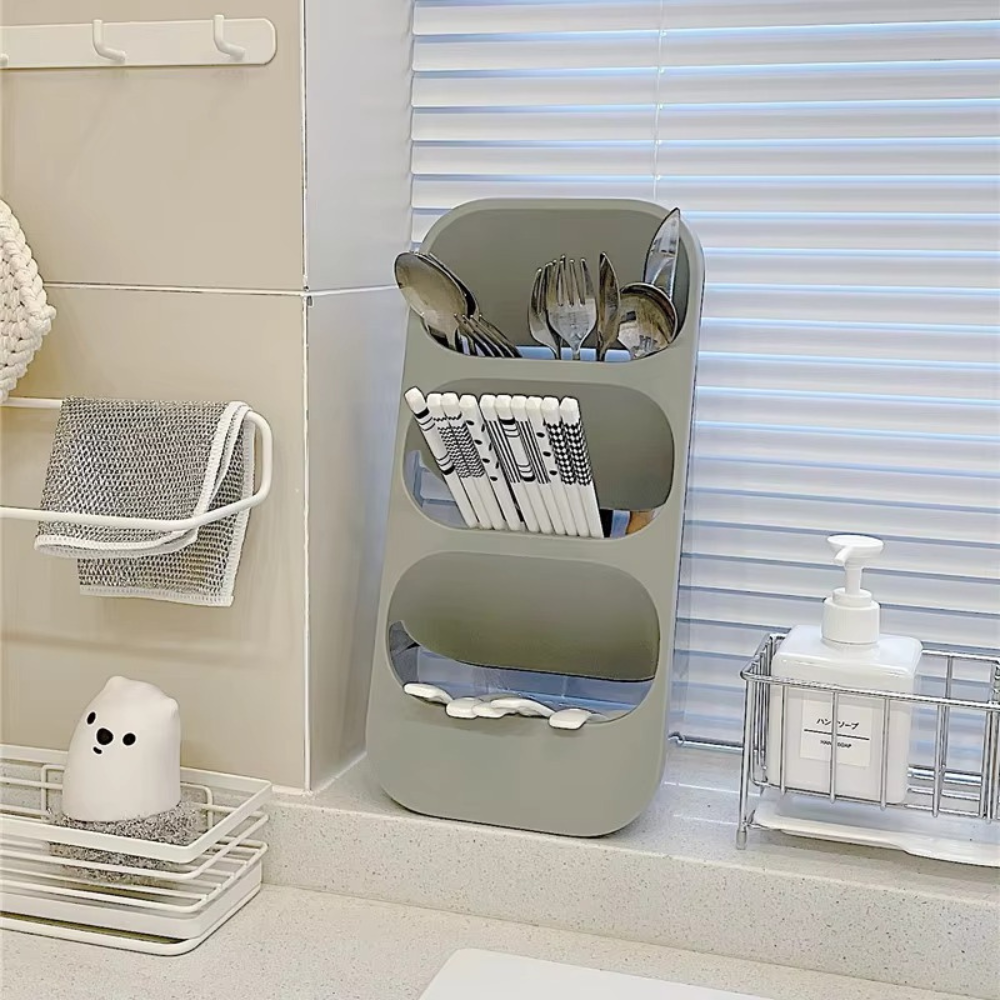 Kitchen Drying + Storage Caddy – Cleaner Counters & Faster Drying