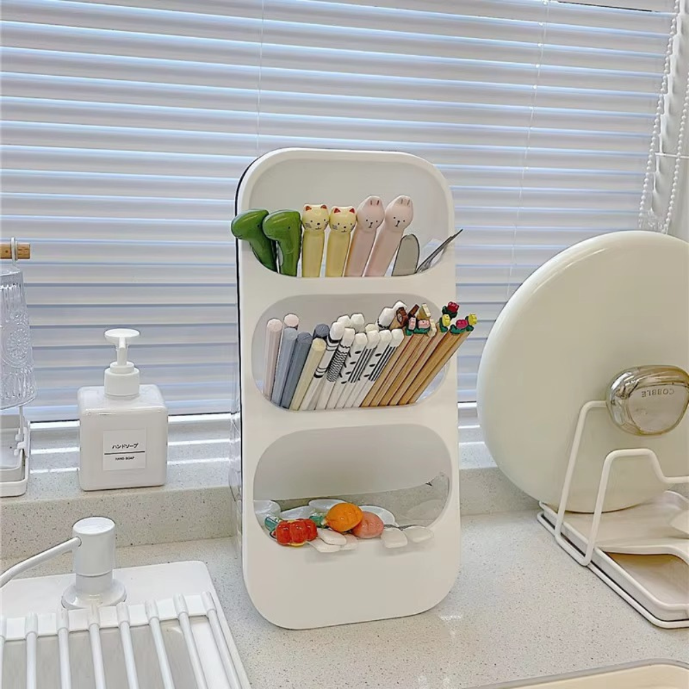 Kitchen Drying + Storage Caddy – Cleaner Counters & Faster Drying