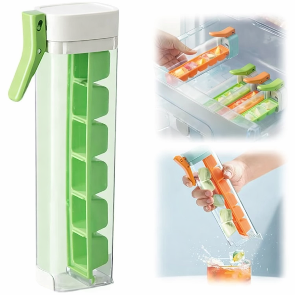 Easy Press Ice Tray – Clean, Effortless Ice Without the Mess