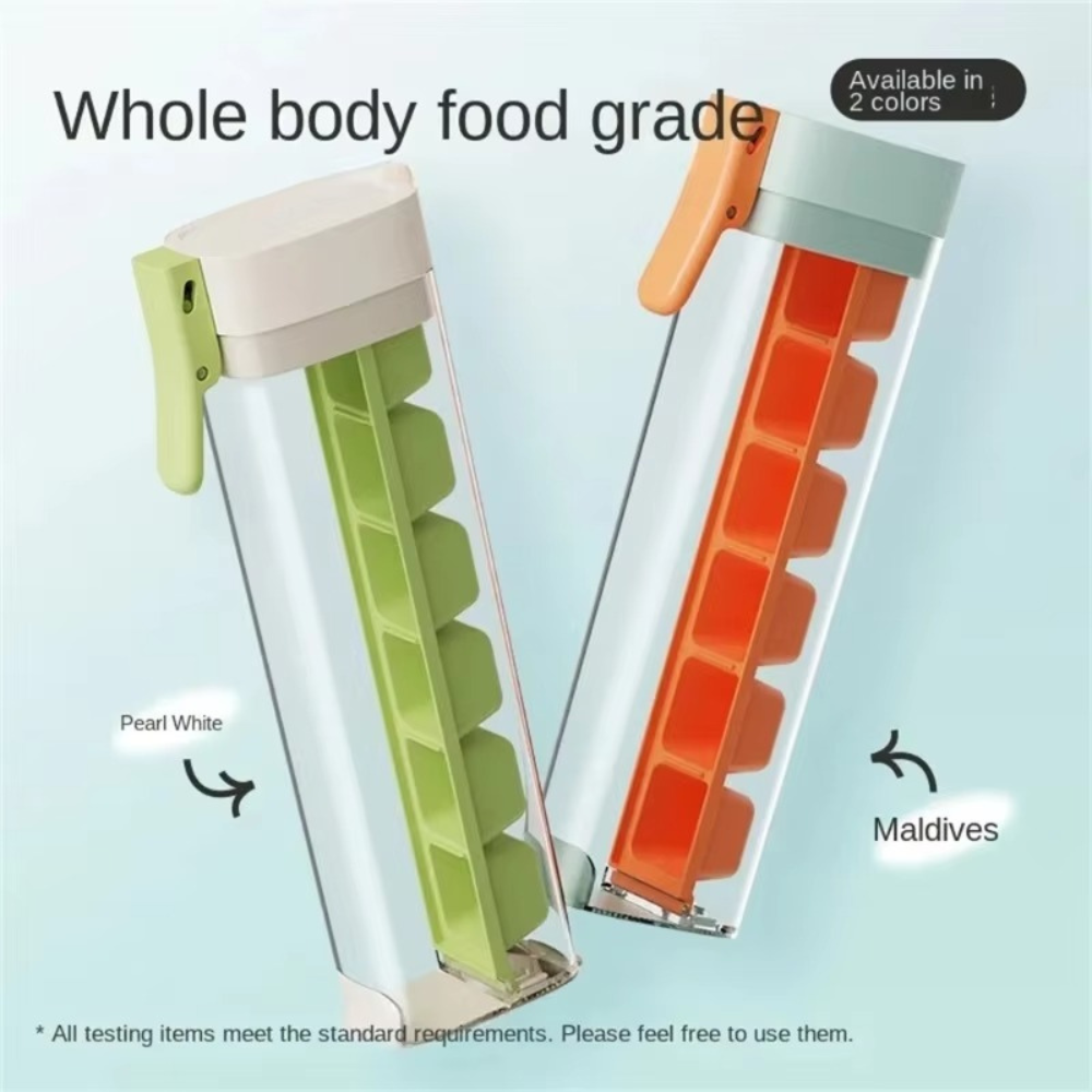 Easy Press Ice Tray – Clean, Effortless Ice Without the Mess