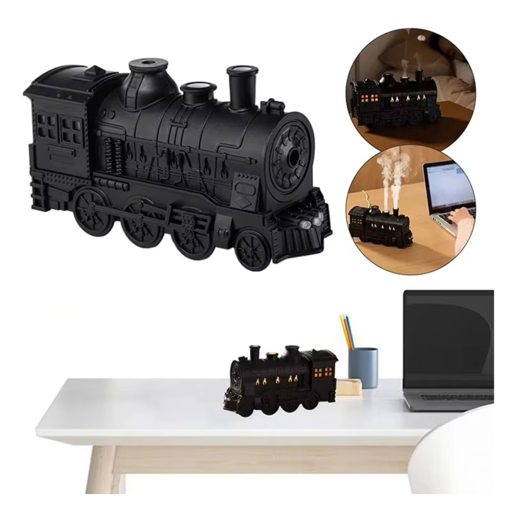 Aromatrain Steampuff – Cute Aromatherapy Humidifier for Calm & Cozy Spaces