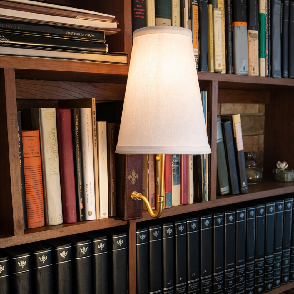 Novel-Bookshelf-Light – Vintage Book Glow for Cozy, Styled Spaces
