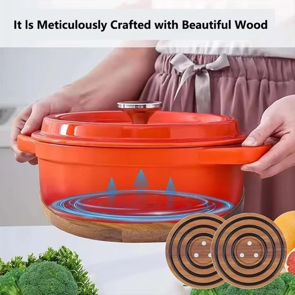 Magnetic PotPad PotSafe – Heat Protection Meets Premium Table Style
