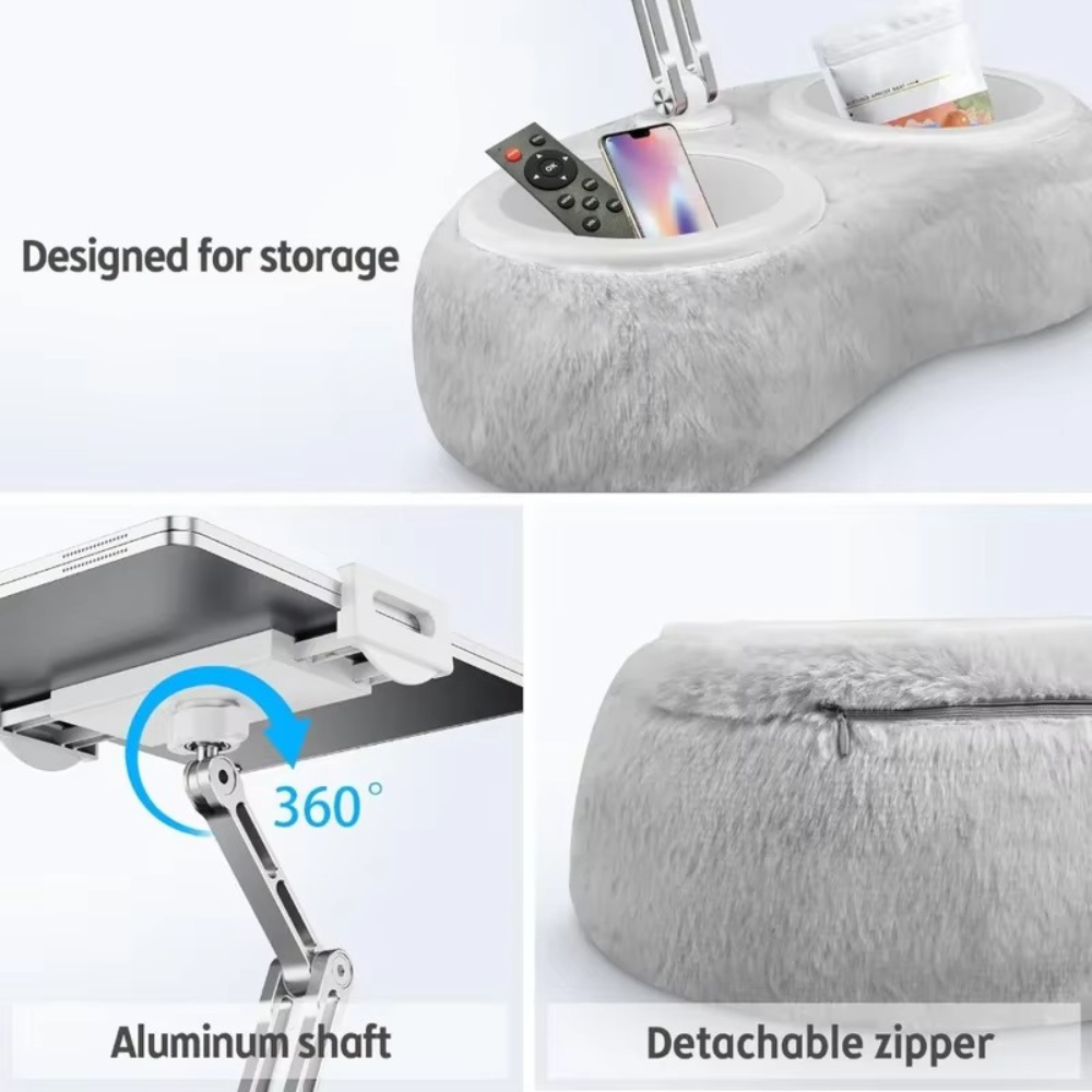 Tablet-Handy Snackstand – Hands-Free Comfort for Screens & Snacks