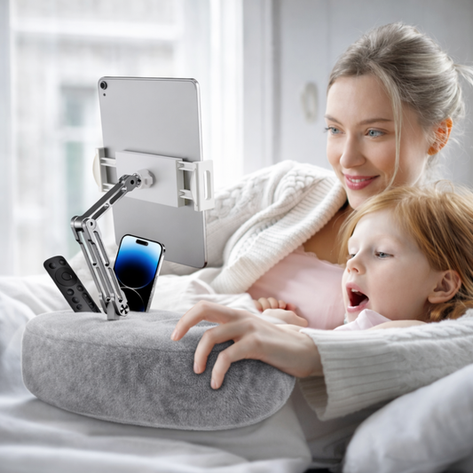 Tablet-Handy Snackstand – Hands-Free Comfort for Screens & Snacks