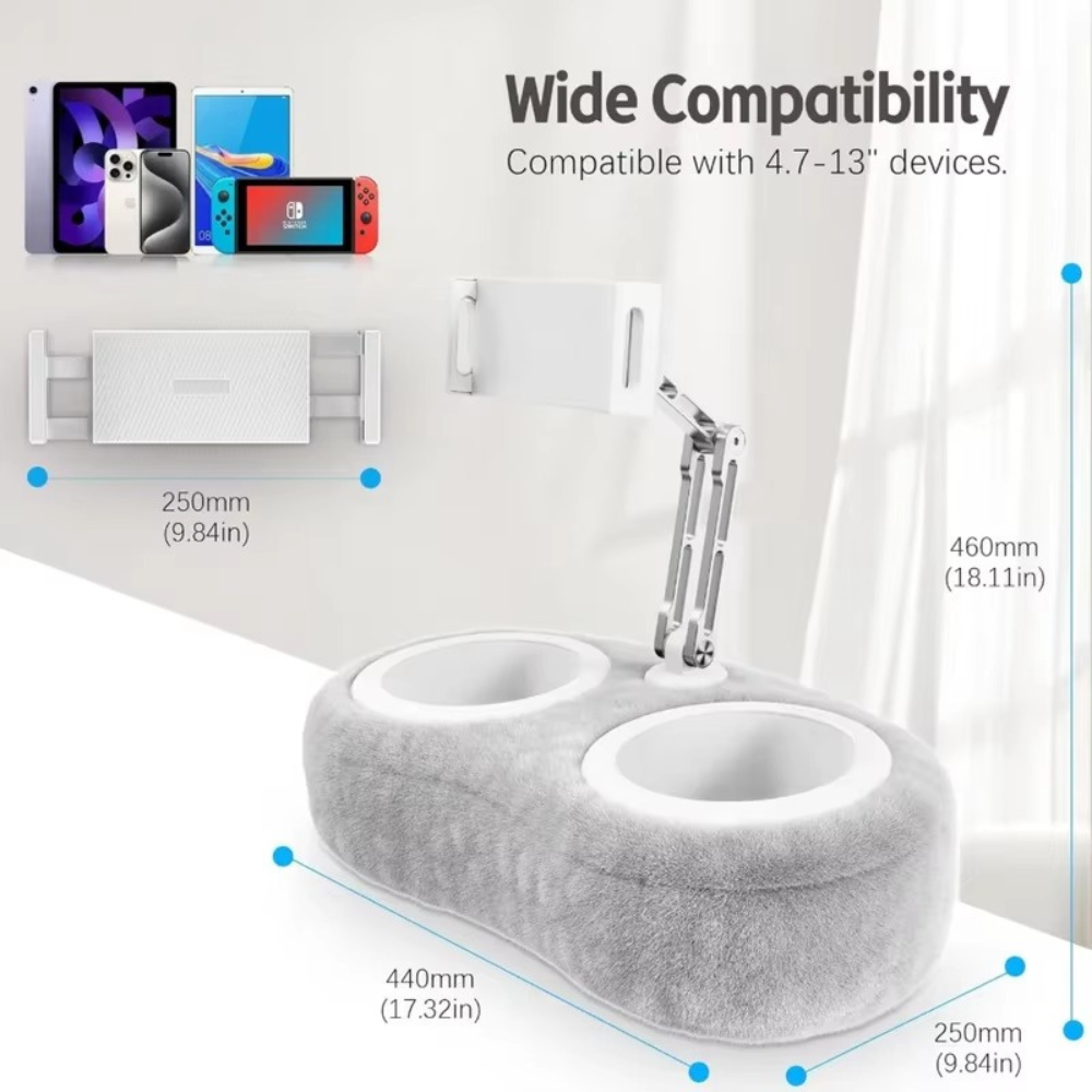Tablet-Handy Snackstand – Hands-Free Comfort for Screens & Snacks