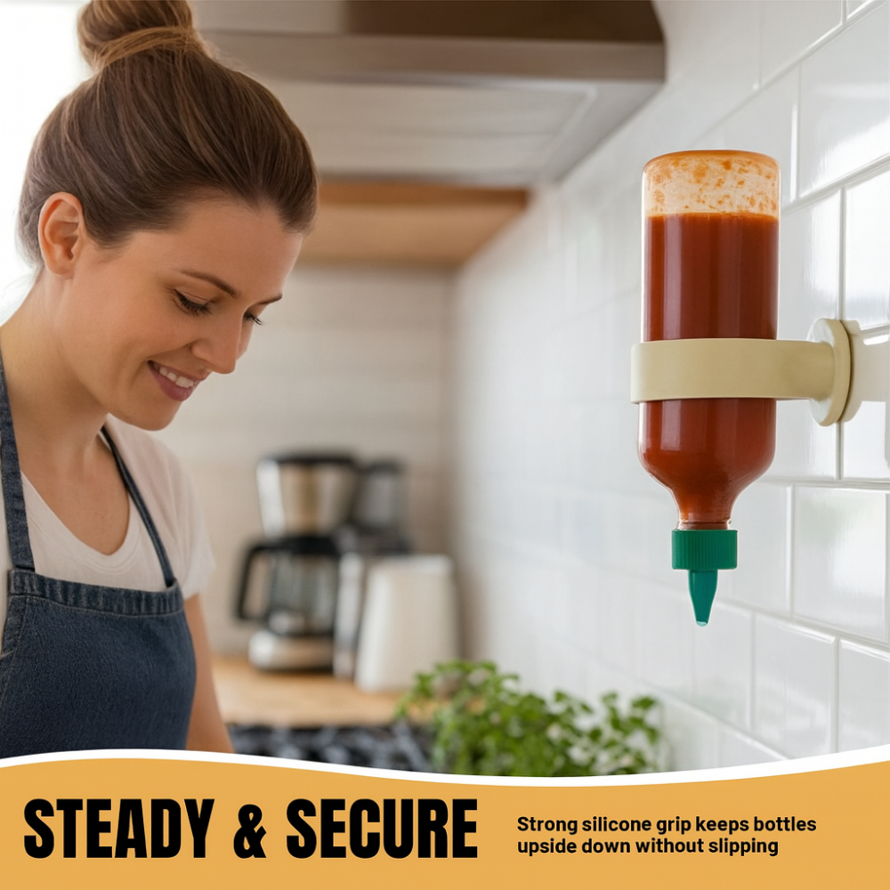 Sauce Snap Holder – The Smart Way to Store & Access Your Favorite Sauces
