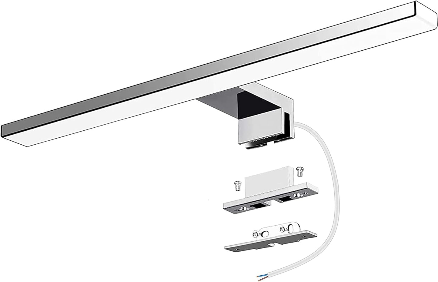 Perfect Lighting Every Day – MirrorBeam 10W LED Bathroom Light