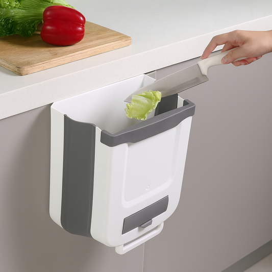 Foldable Trash Can – Smart Space-Saving Waste Bin