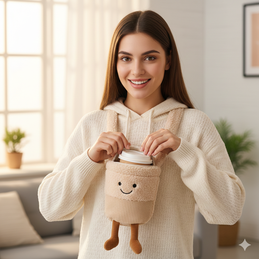 BrewBuddy Plush Bag