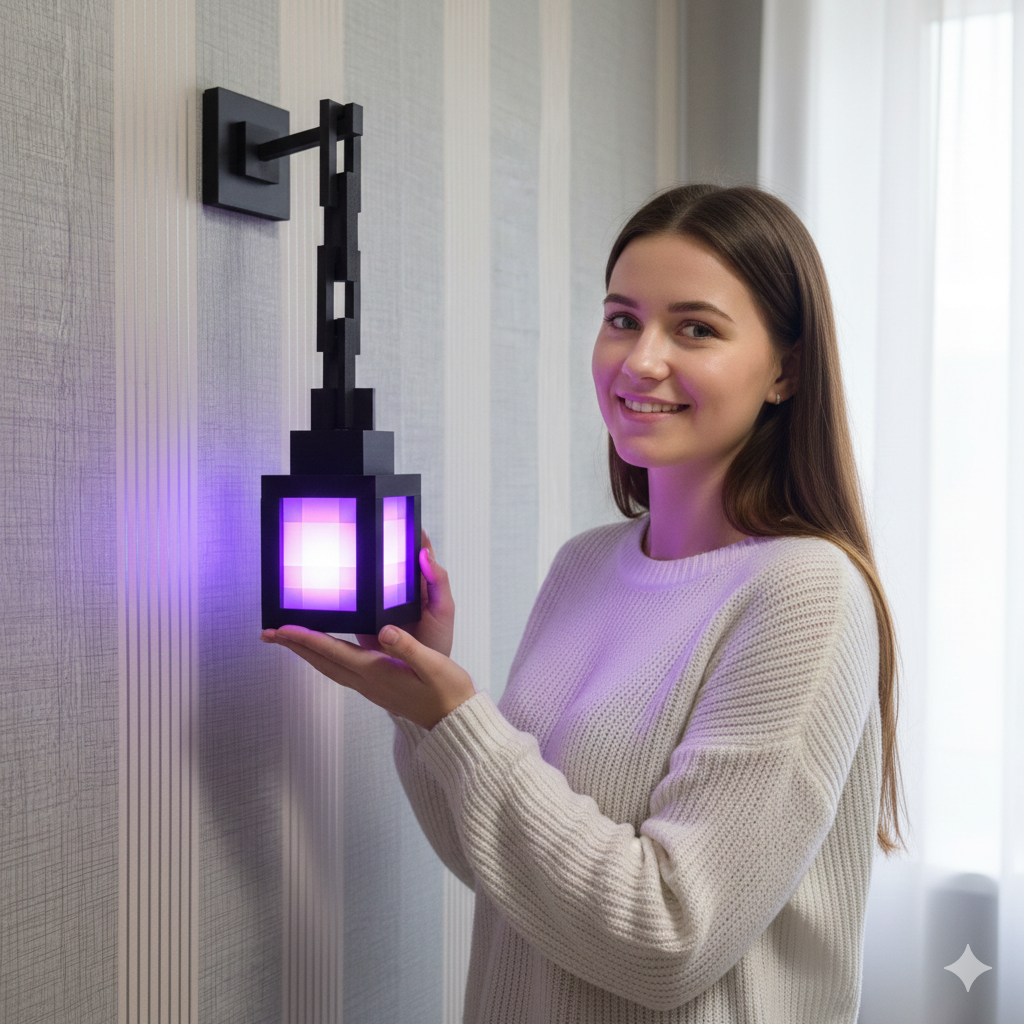 PixelGlow Lantern