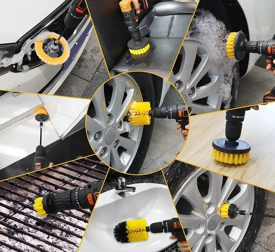TurboScrub Pro 7-Piece Drill Brush Kit