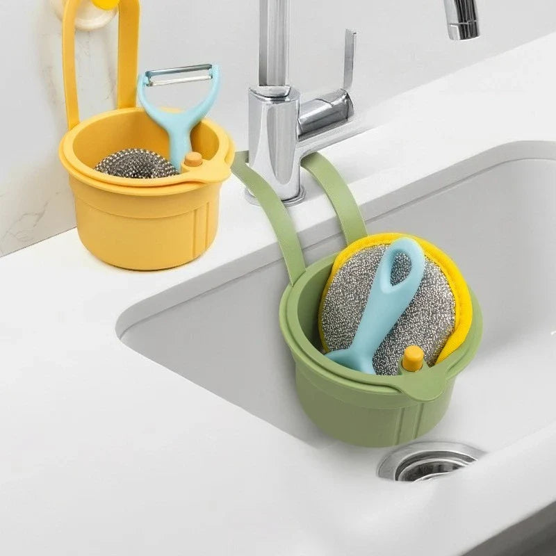 PushClean Self-Cleaning Sink Strainer Basket – Mess-Free Drain Protection