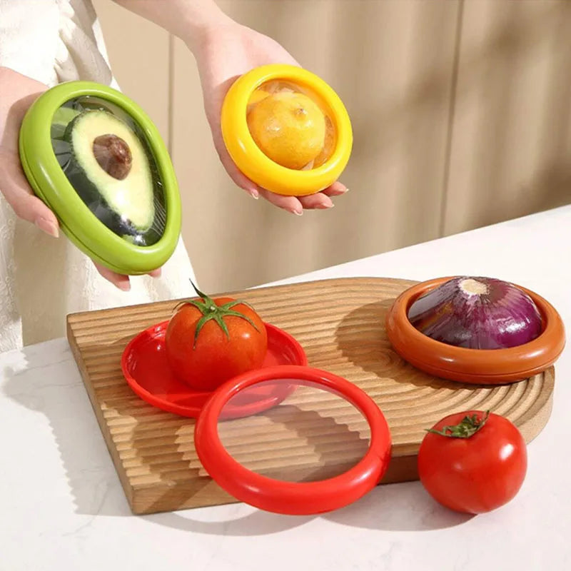 Reusable Silicone Storage Box - 4pcs Set