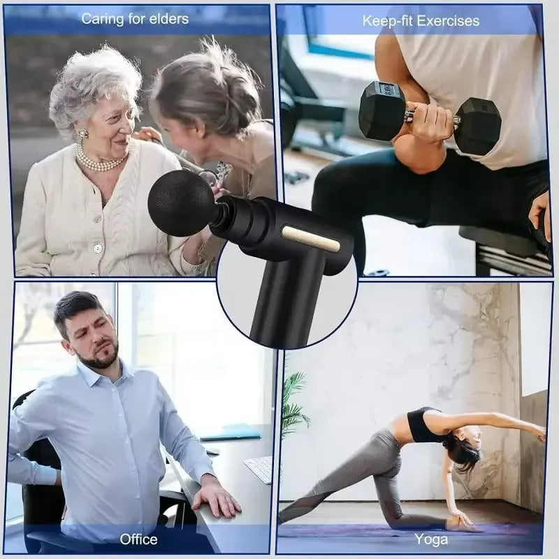Portable Deep Handheld Percussion Massager