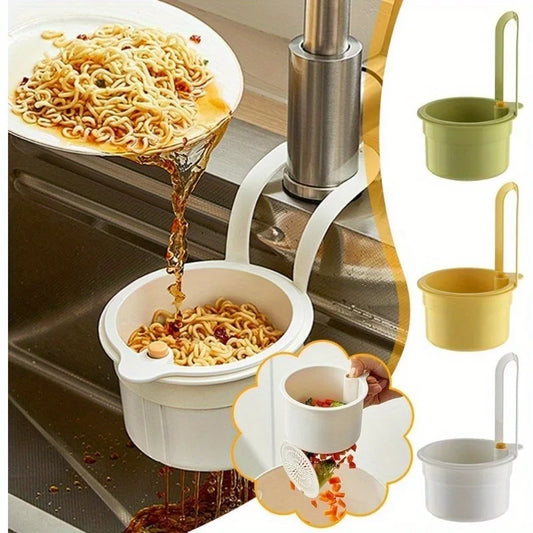 PushClean Self-Cleaning Sink Strainer Basket – Mess-Free Drain Protection