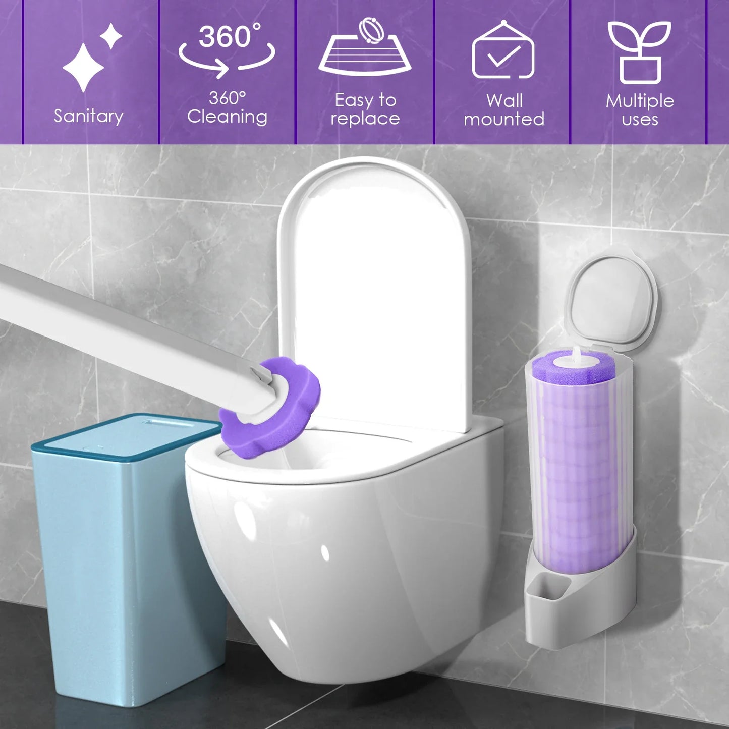 Toilet Wall Kit – Effortless, Hygienic & Stylish Toilet Cleaning