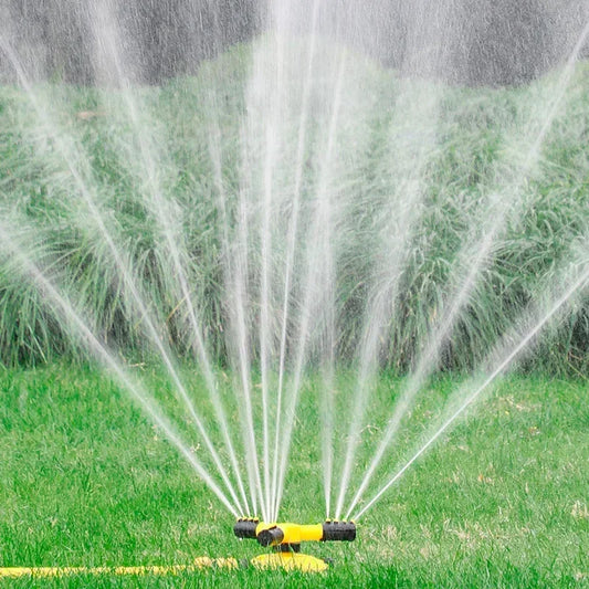360° Rotating Garden Sprinkler – Automatic