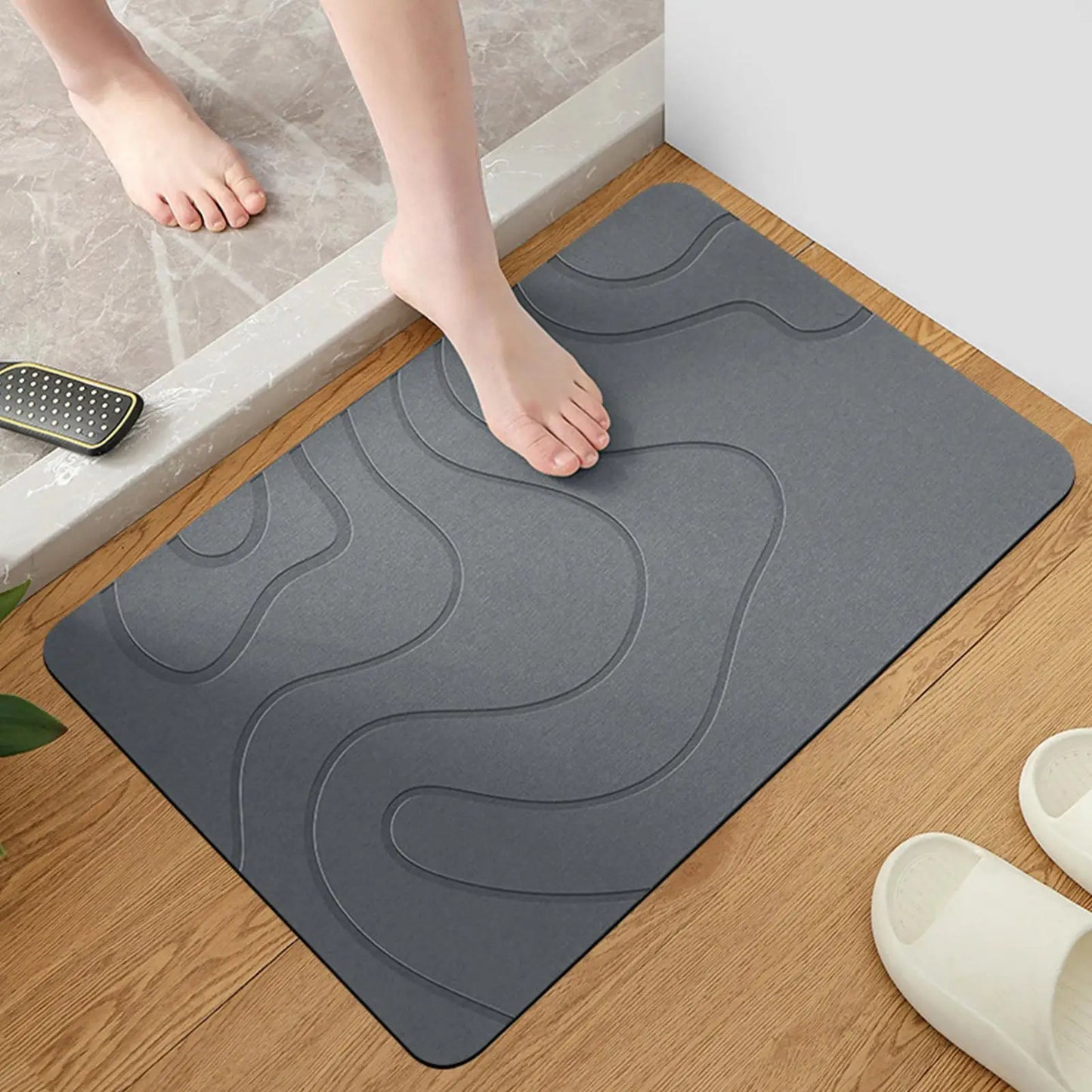 Quick-Dry-Soft Bath Mat
