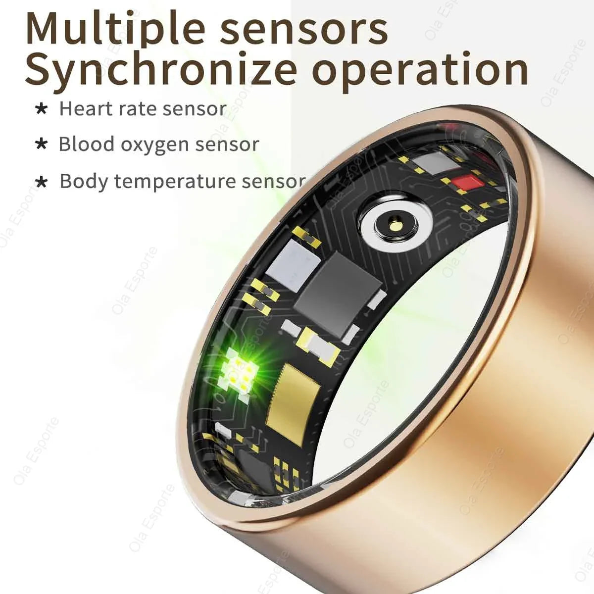 Smart Ring – Titanium Smart Health & Fitness Ring