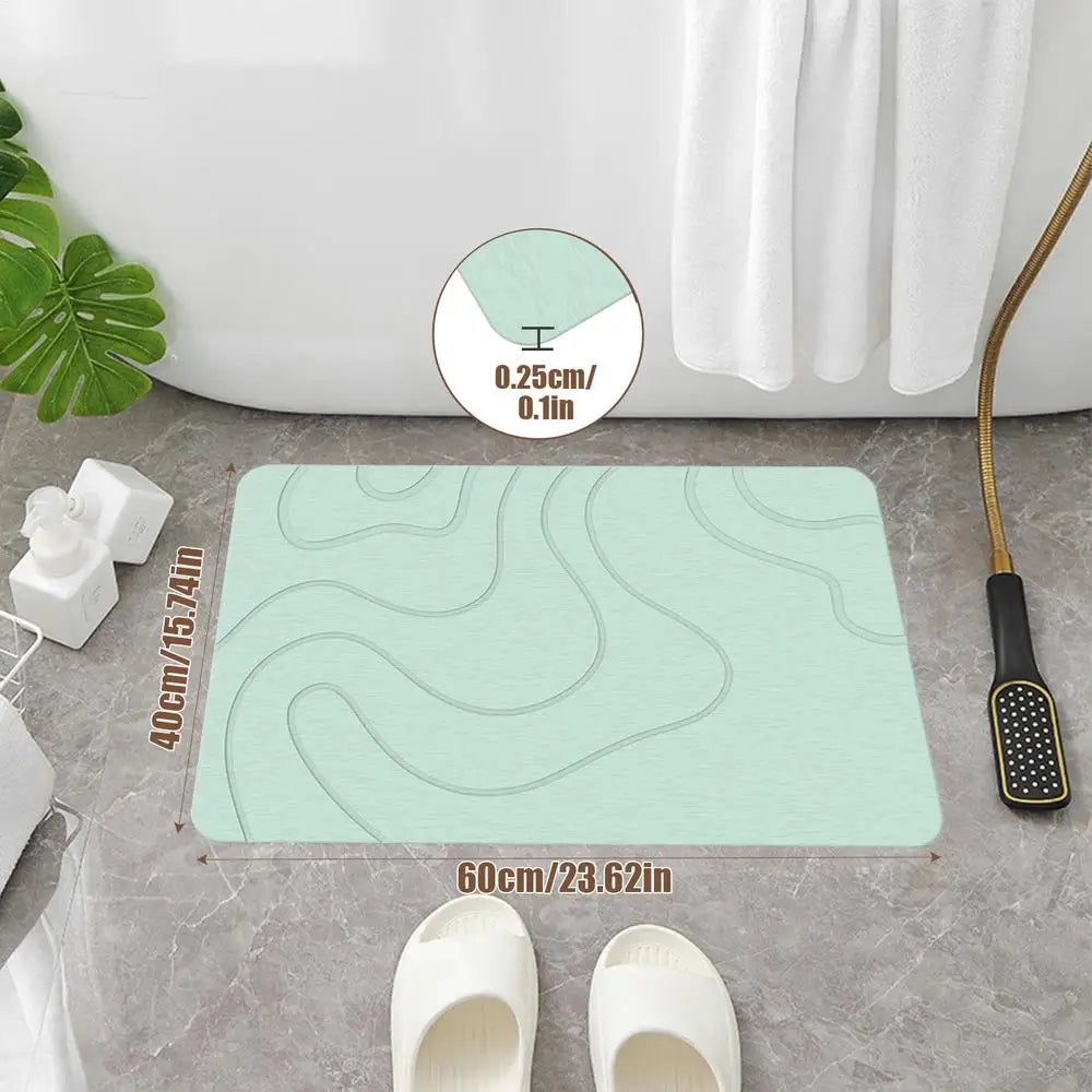 Quick-Dry-Soft Bath Mat