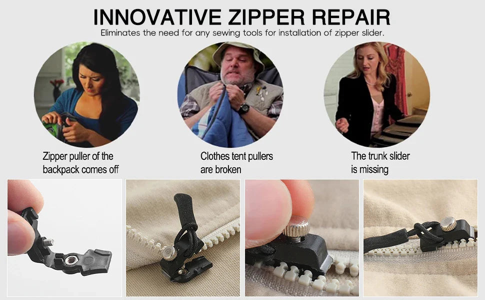 Zipper Repair Kit – 5pcs Set