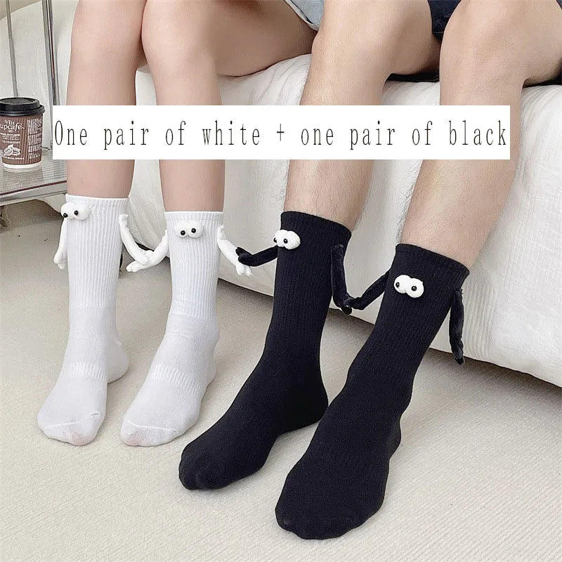 Magnetic Hand-in-Hand Gift Socks