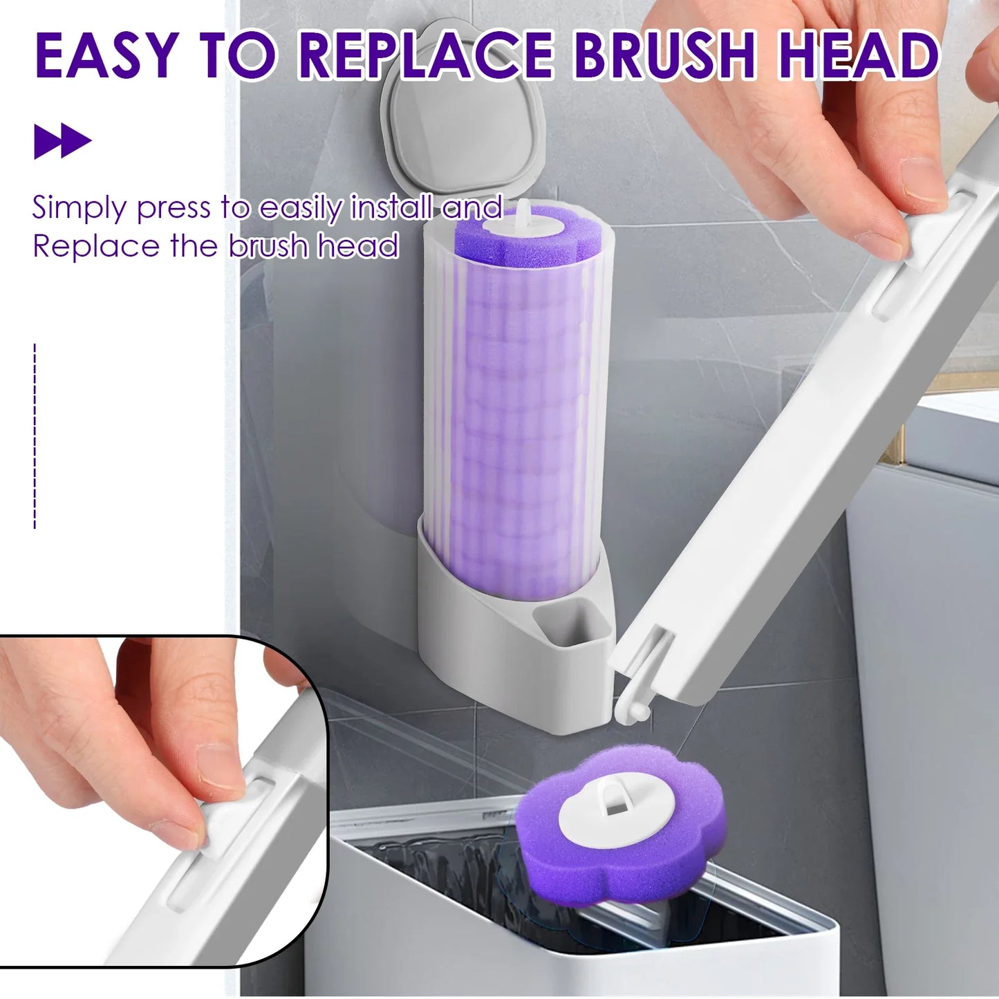 Toilet Wall Kit – Effortless, Hygienic & Stylish Toilet Cleaning
