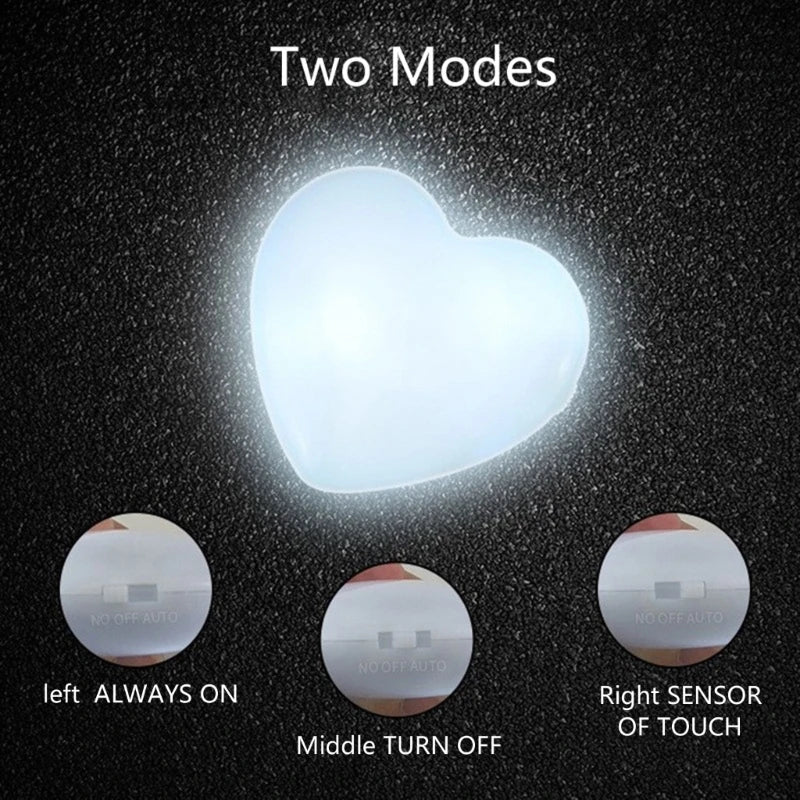 Heart LED Night Light for Handbags