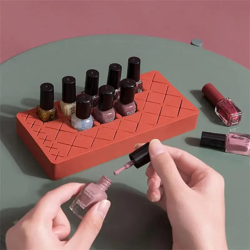 New Style Silicone Makeup Organizer Rack