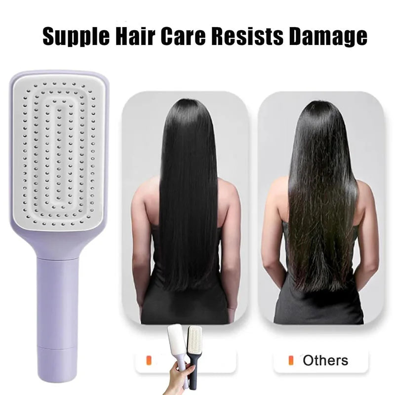Self-Cleaning Hair Brush & Massage Air Cushion Comb