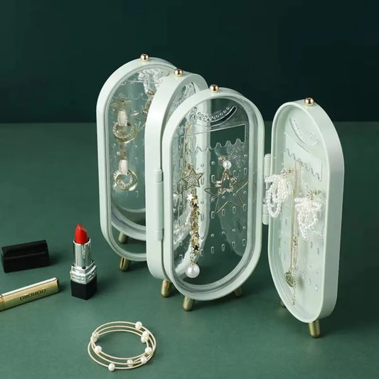 CrystalKeep Jewelry Storage Case – Elegant Organization for Your Accessories