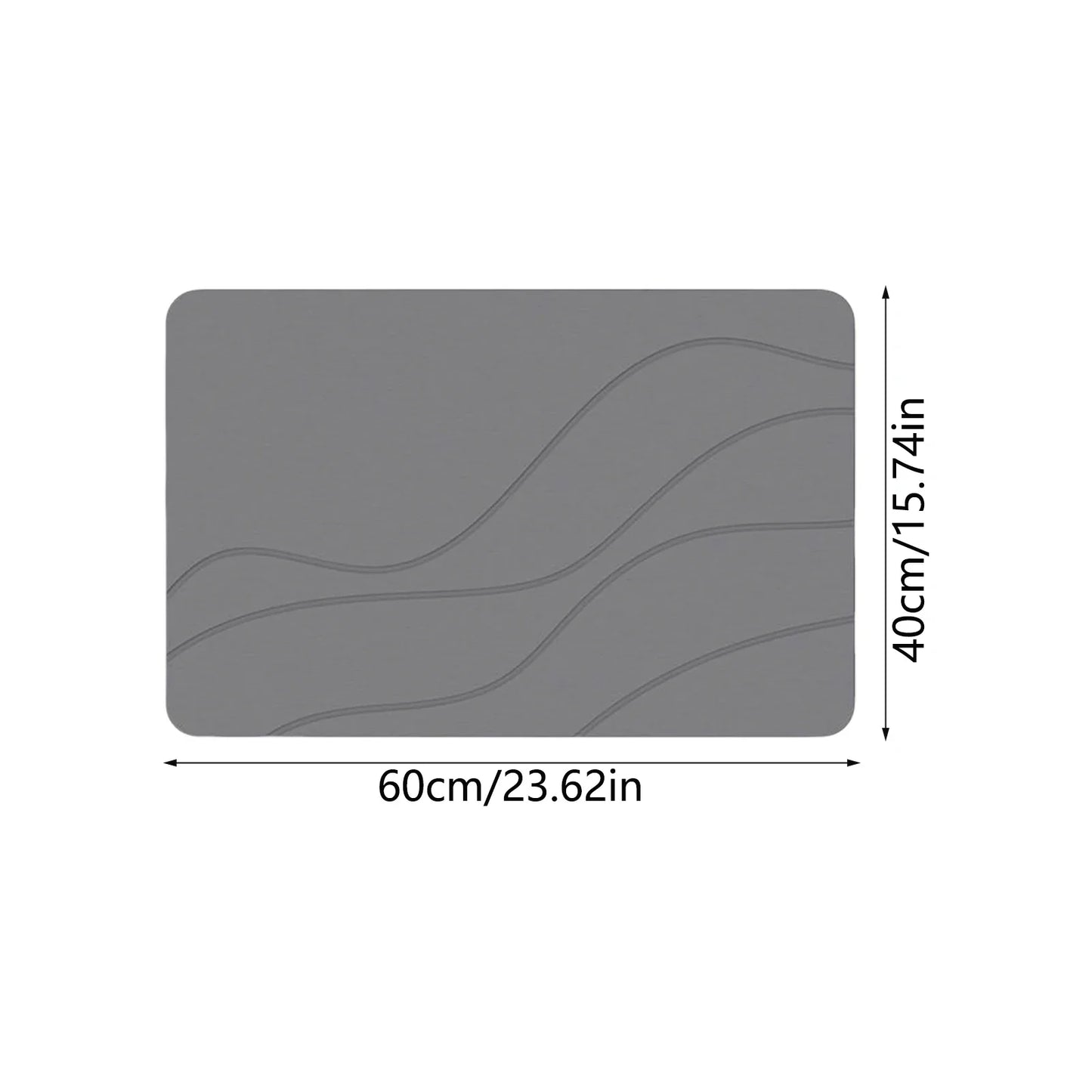 Quick-Dry-Soft Bath Mat