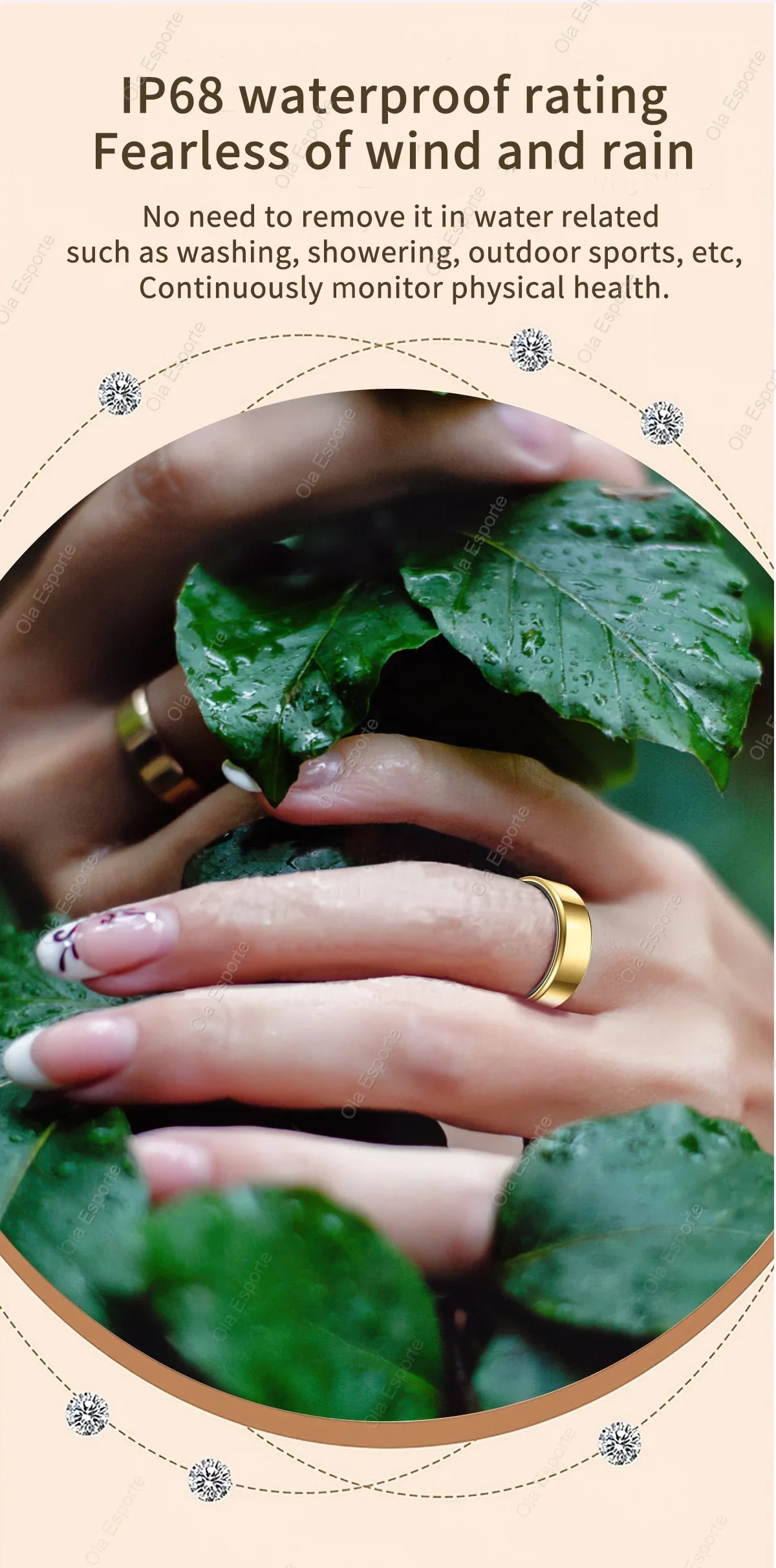 Smart Ring – Titanium Smart Health & Fitness Ring