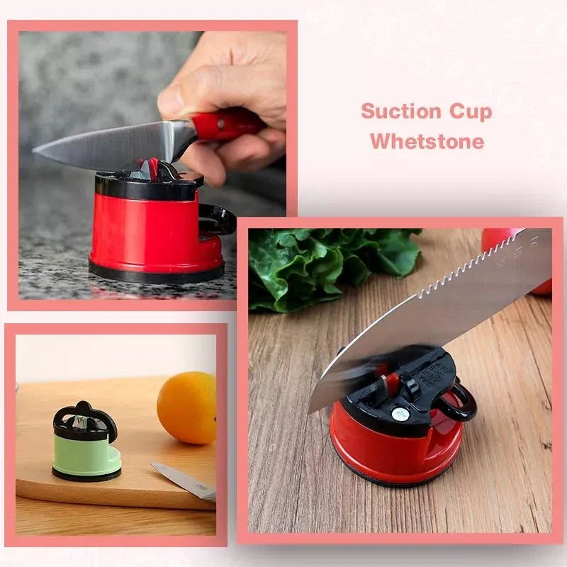Suction Kitchen Knife & Scissor Sharpener