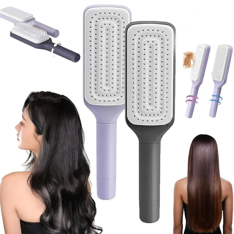 Self-Cleaning Hair Brush & Massage Air Cushion Comb