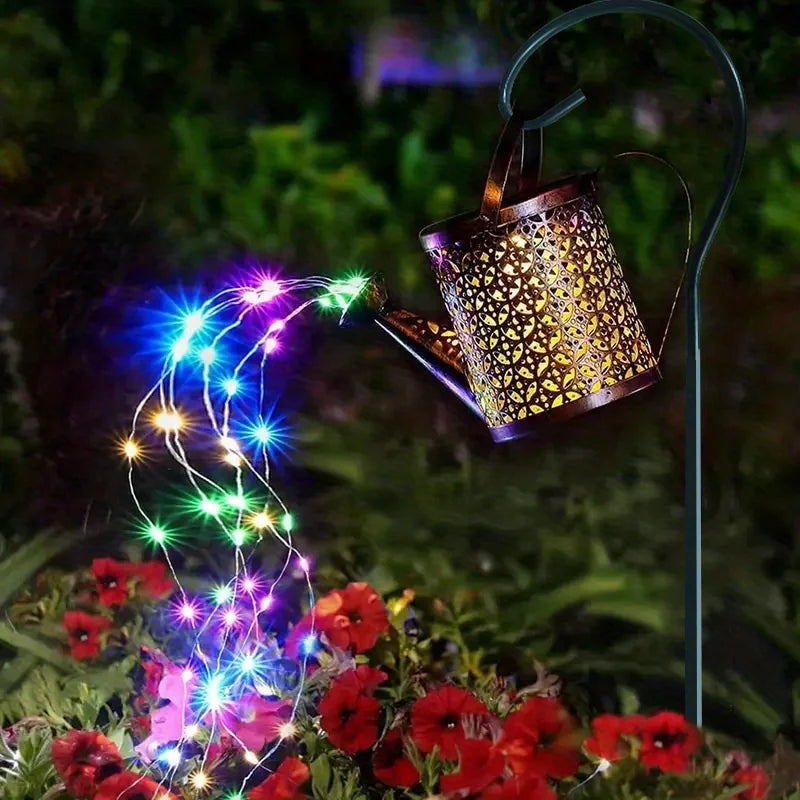 Solar Watering Can Light – Create a Magical Garden Display