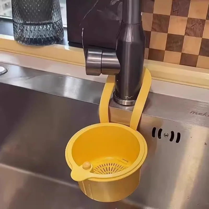 PushClean Self-Cleaning Sink Strainer Basket – Mess-Free Drain Protection