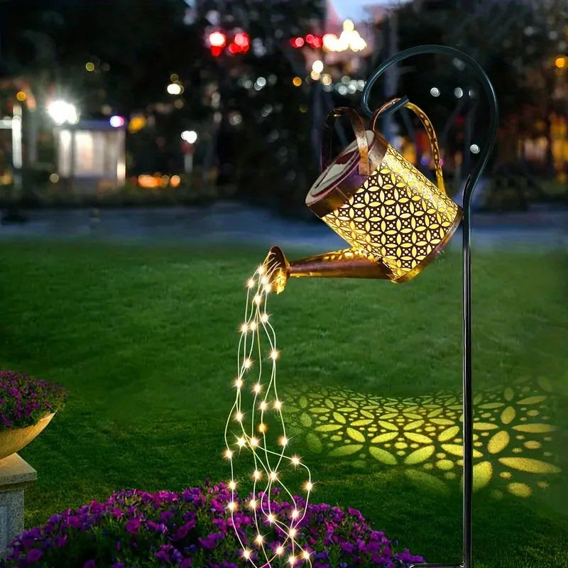 Solar Watering Can Light – Create a Magical Garden Display