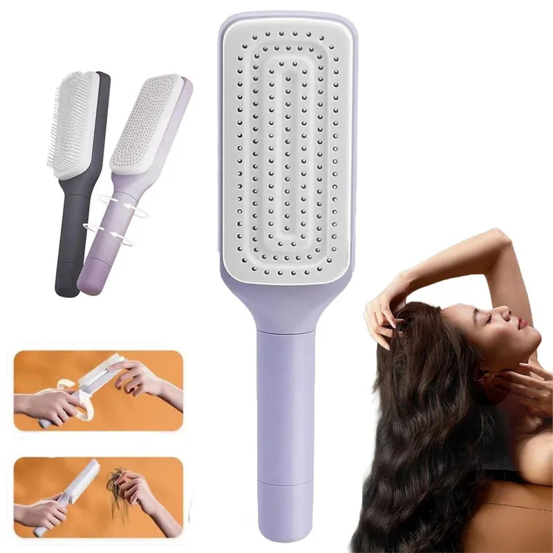 Self-Cleaning Hair Brush & Massage Air Cushion Comb