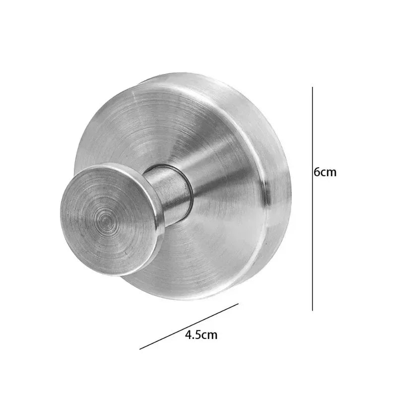 Suction Cup Hooks – Punch-Free Wall Mounted Towel; Utility Holders