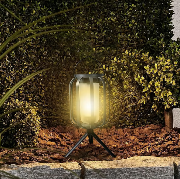 Solar Hanging Lantern | Solar & USB Rechargeable Hanging Outdoor Lantern