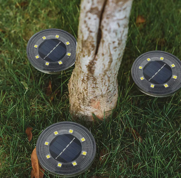 Solar LED Ground Lights – Effortless Outdoor Lighting Day & Night