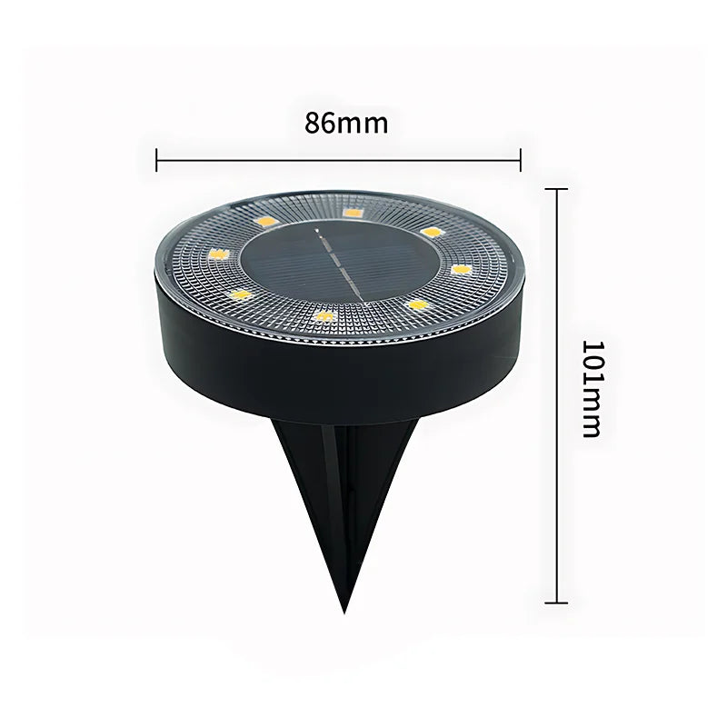 Solar LED Ground Lights – Effortless Outdoor Lighting Day & Night